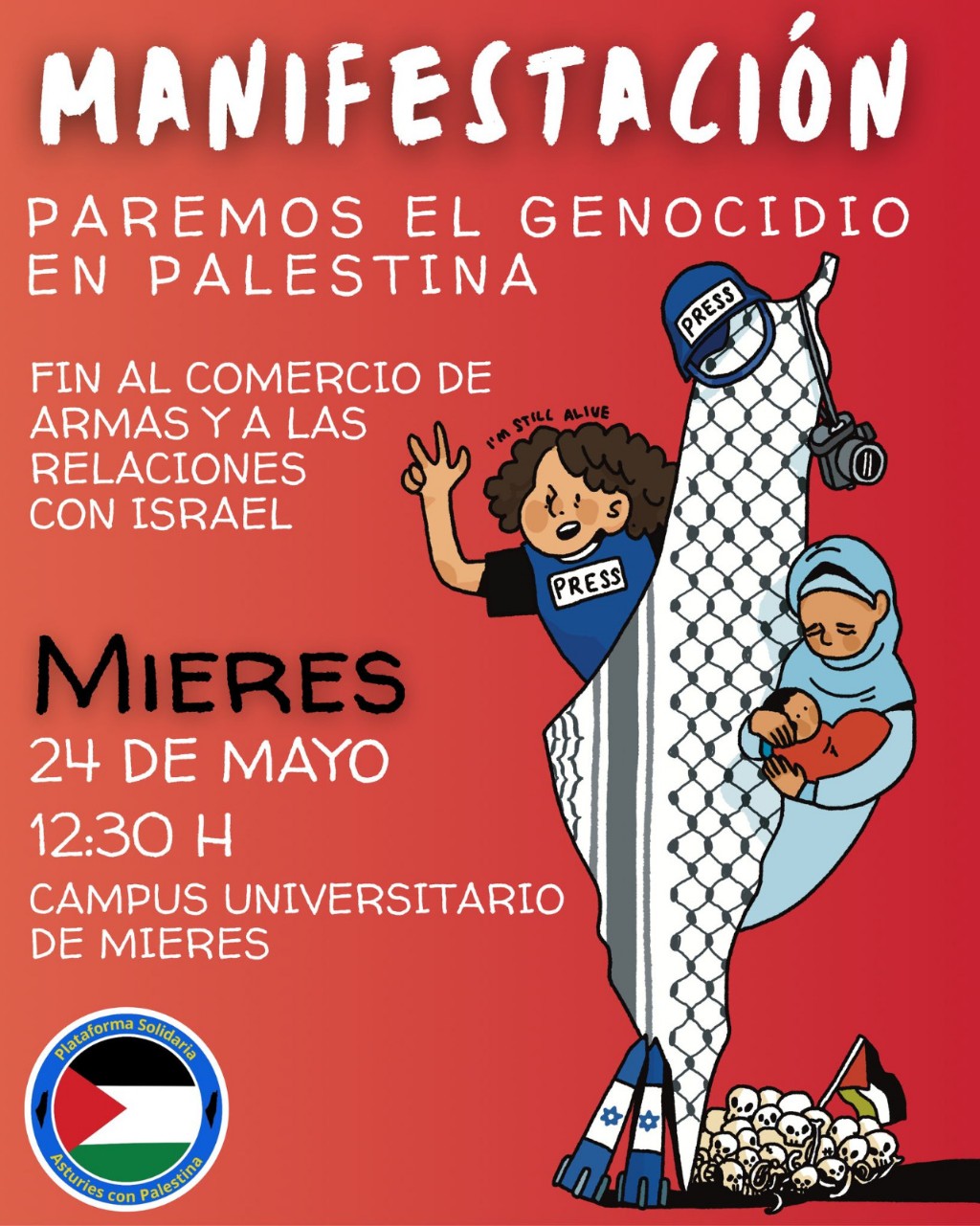 mani Mieres Palestina