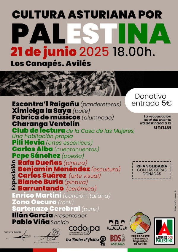 Cultura con Palestina Avils