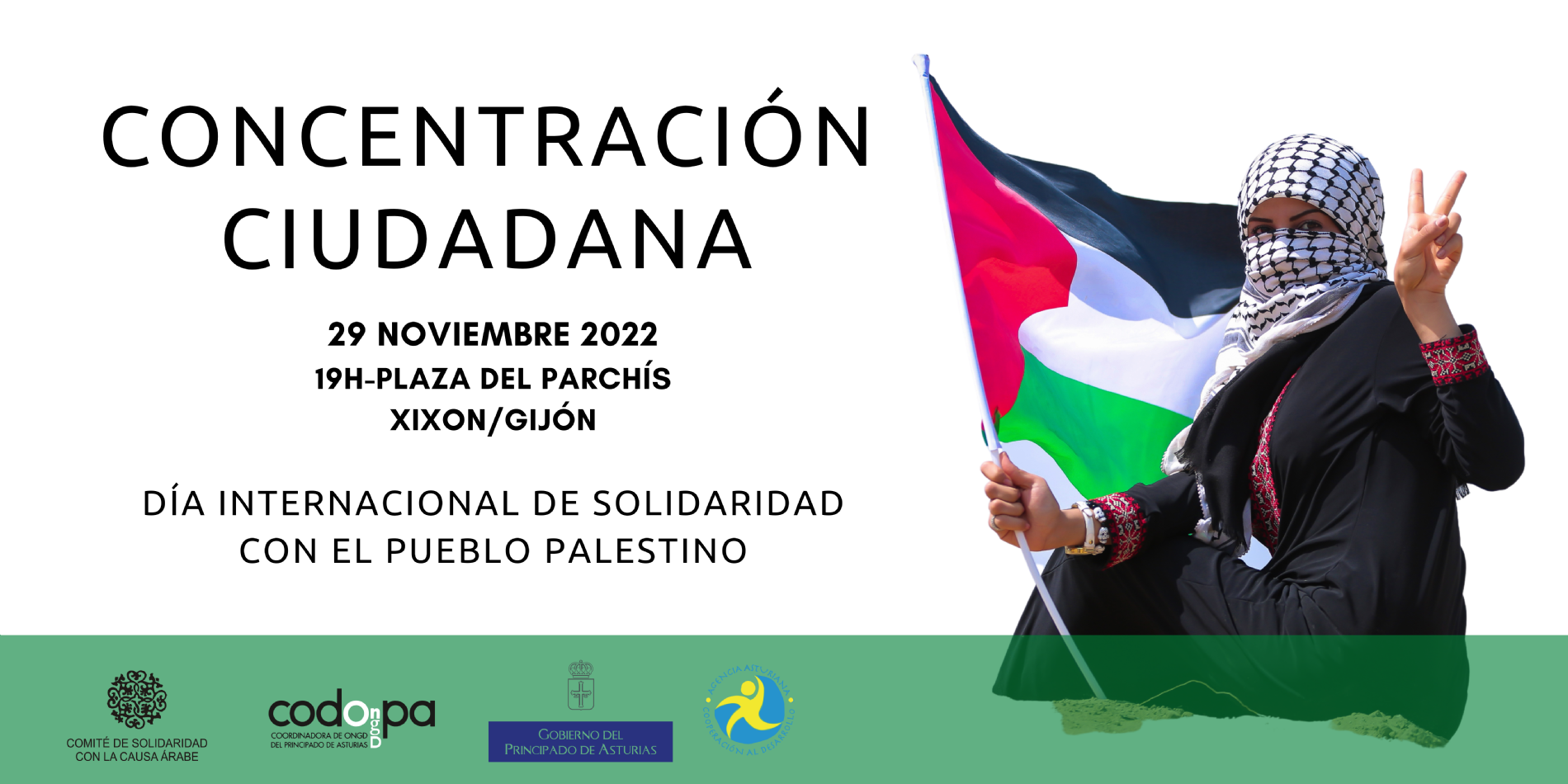 cartel concentracion palestina