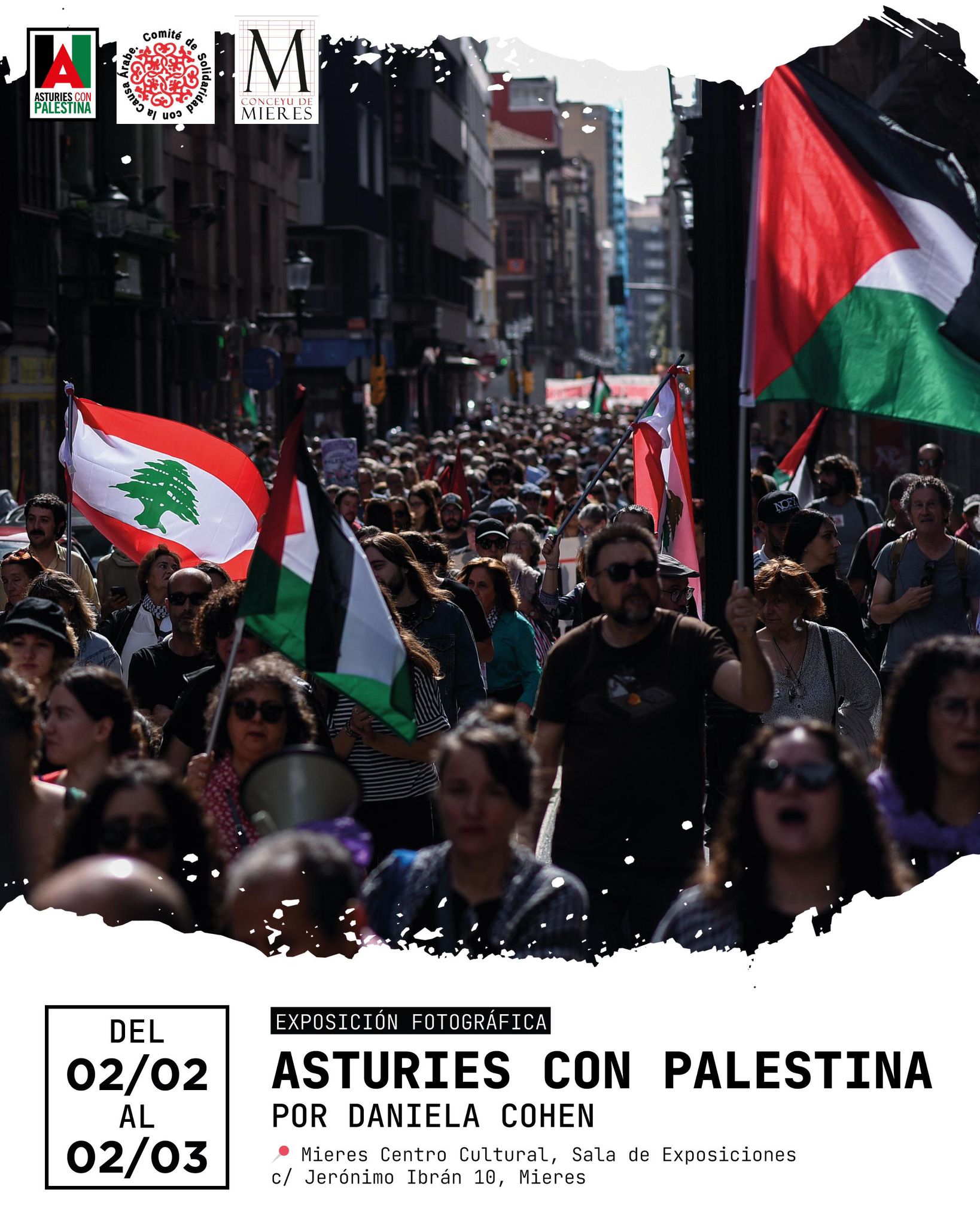 Exposición Asturies con Palestina. Daniela Cohen