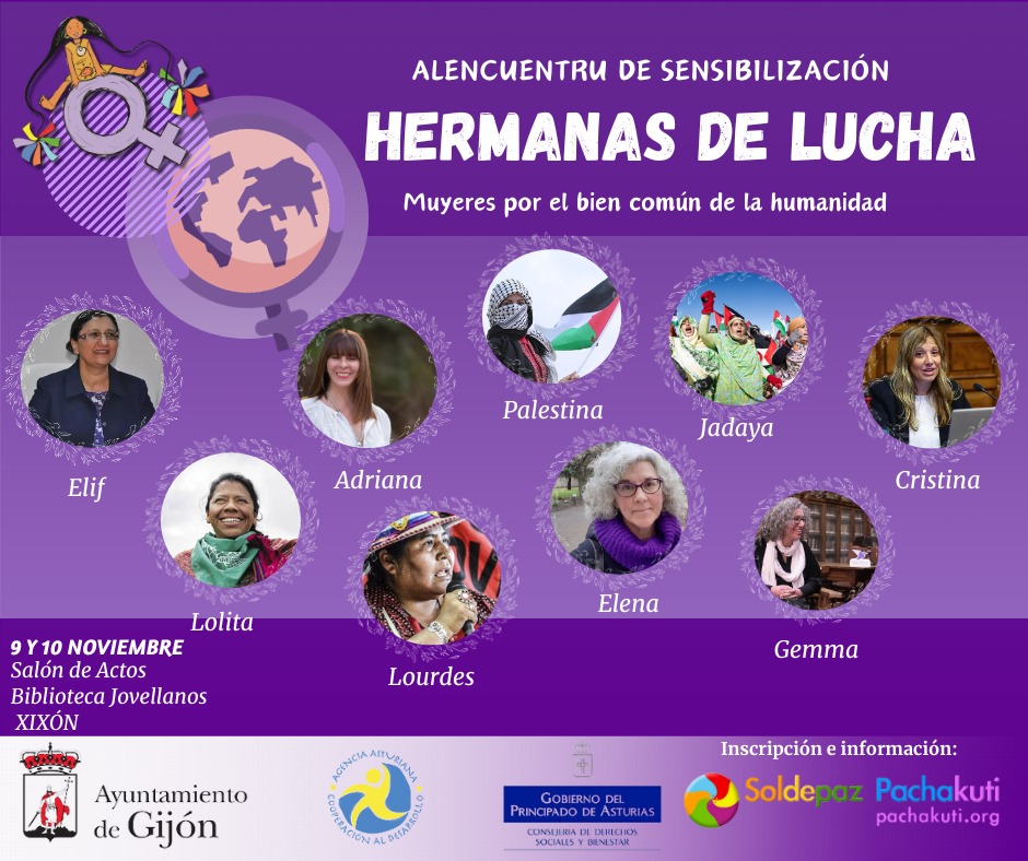 muyeres participantes en el elcuentru