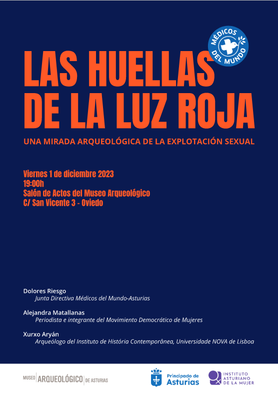 las huellas de la luz roja