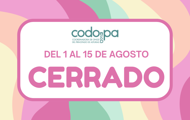 cerrado por vacaciones