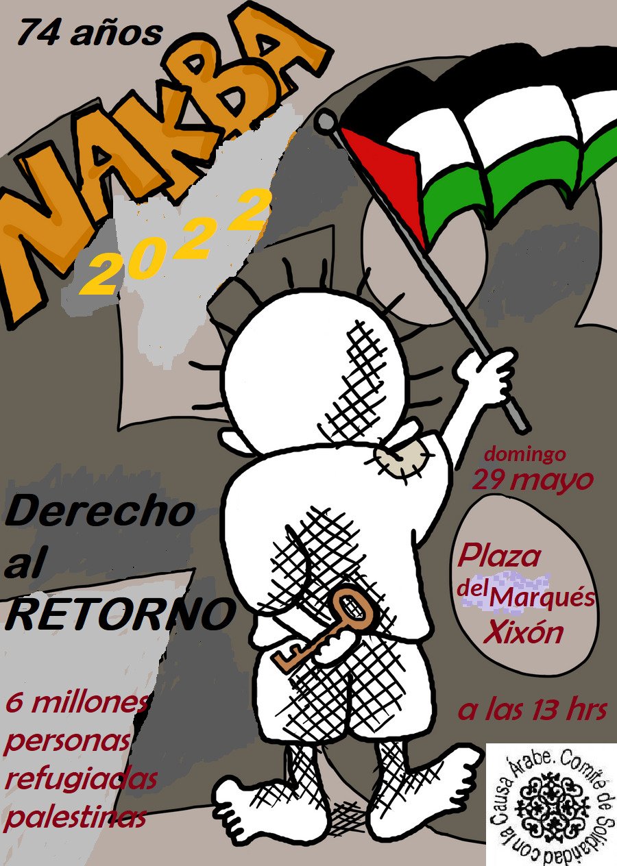 74 aniversario del da de la Nakba