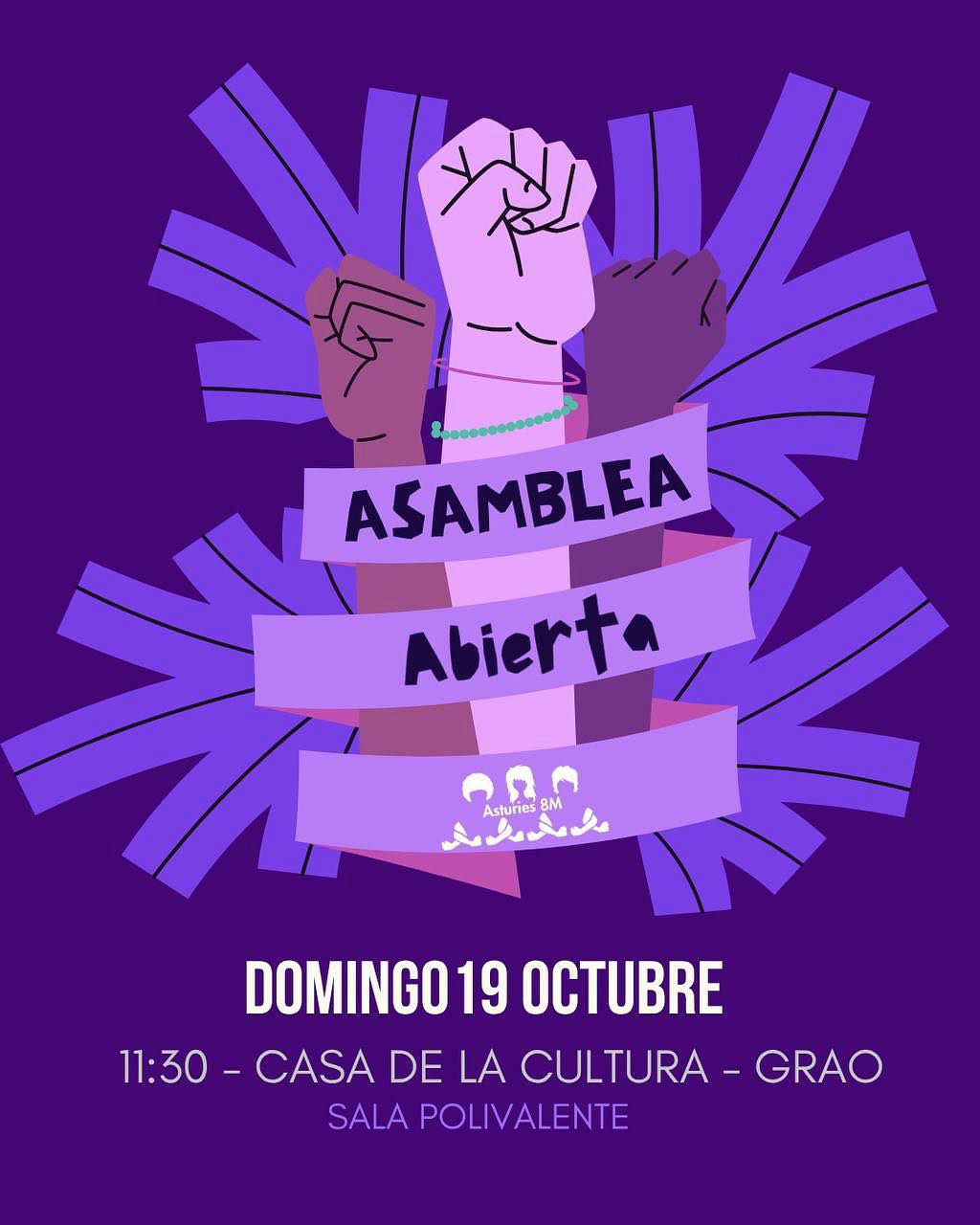 Asamblea abierta Asturies 8m