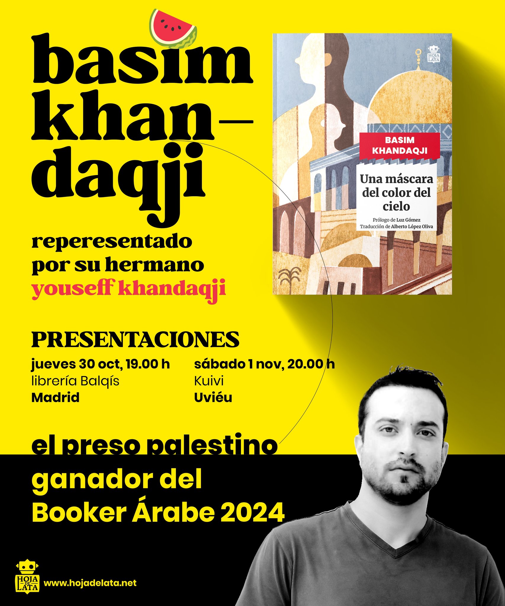 Una mscara color del cielo