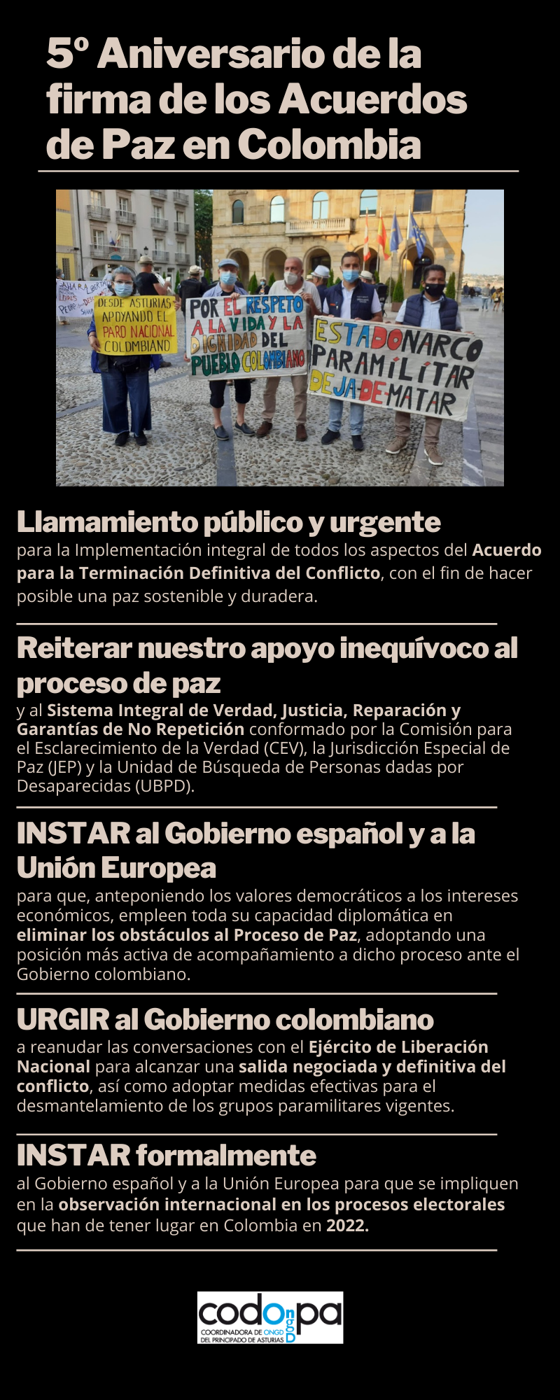Colombia Paz 2021