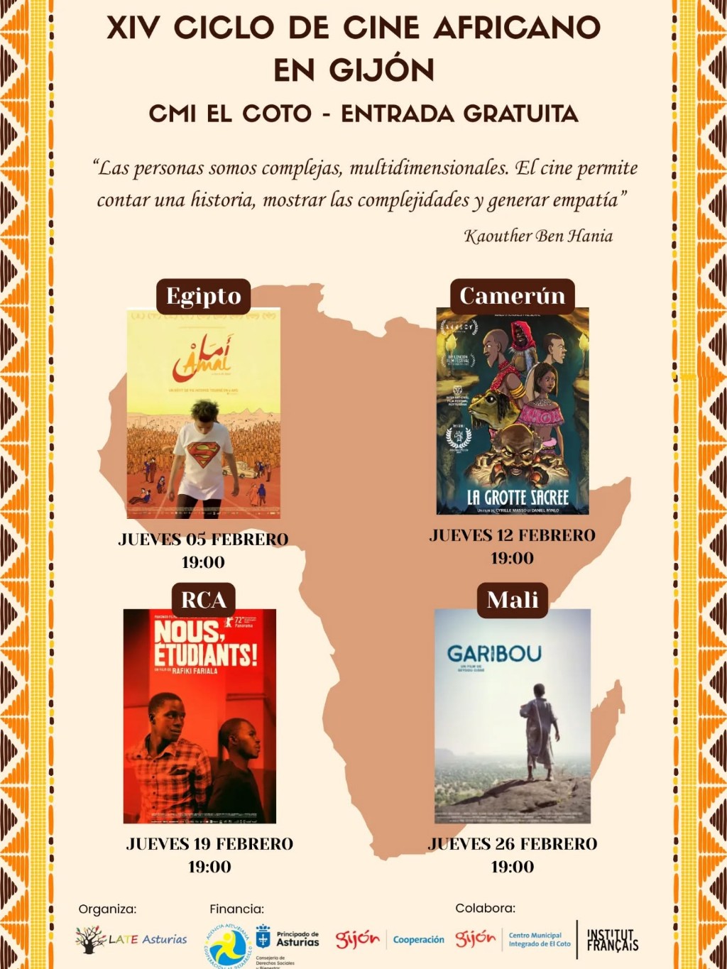 Cine africano late