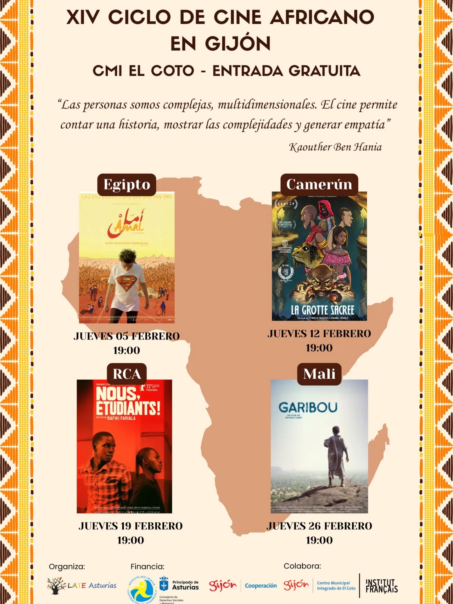 Cine africano late