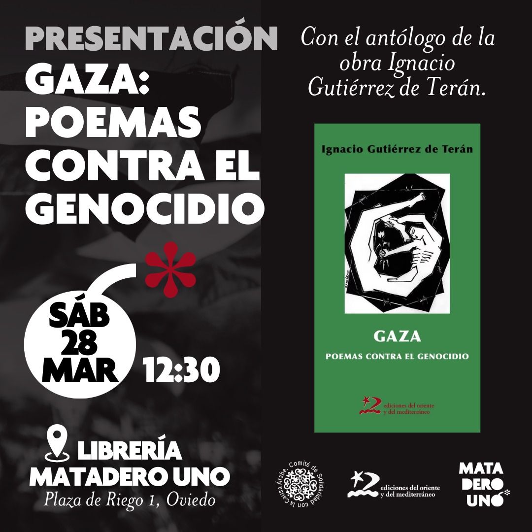Gaza poemas contra el genocidio
