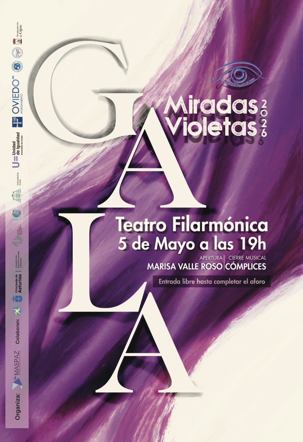 Miradas violetas