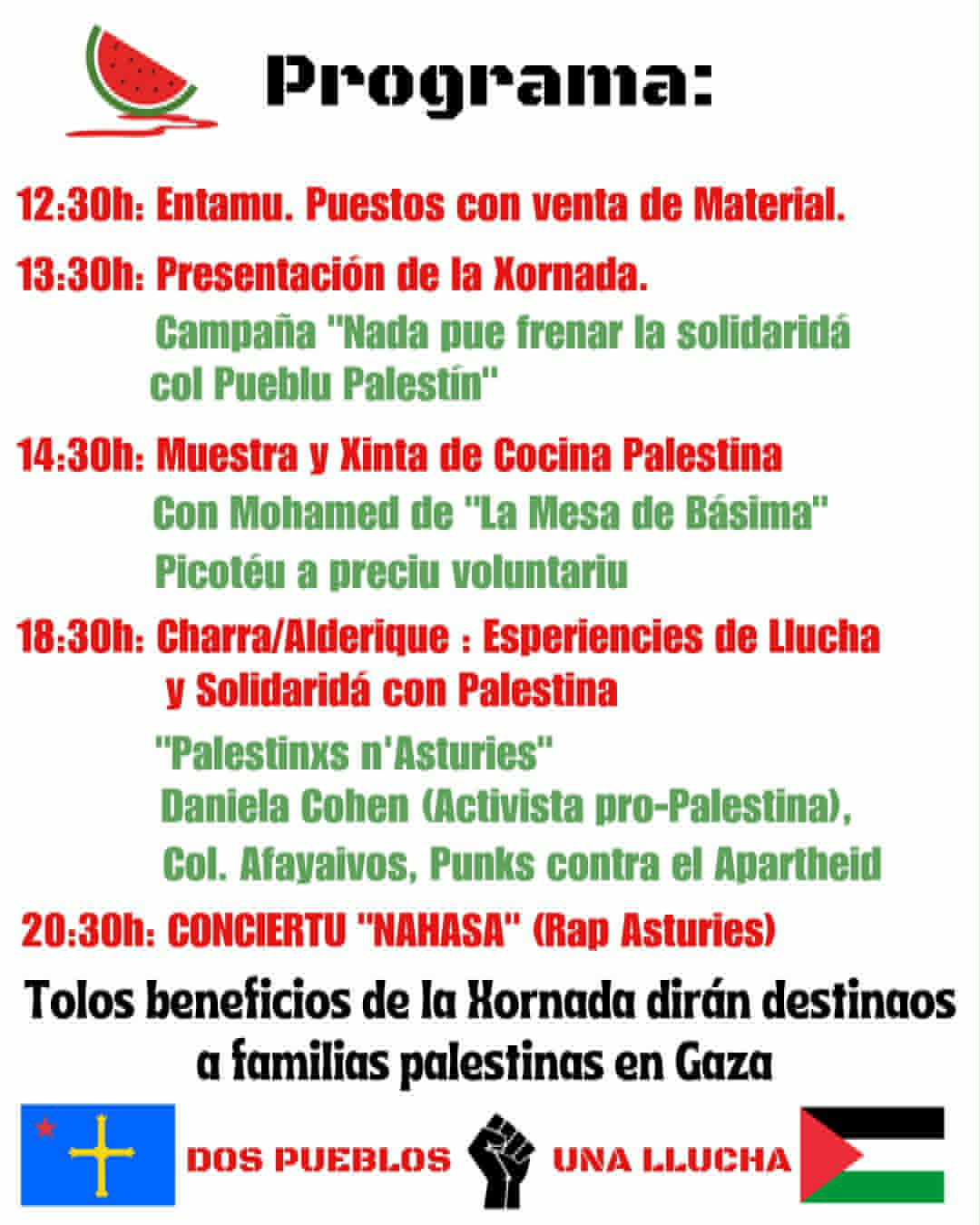 Programa Zornada pueblu palest�n