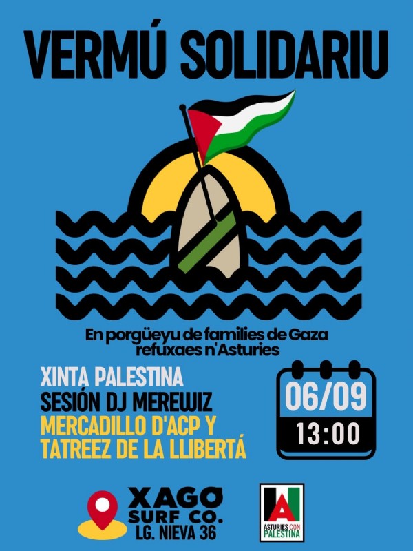 Vermu solidariu Gaza