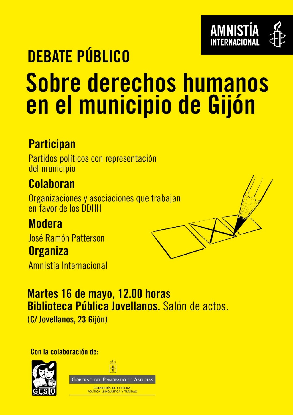 mesa redonda ddhh  en gijn