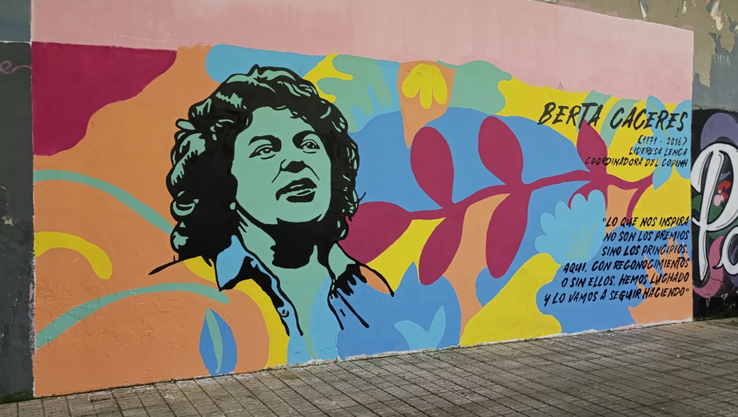mural berta caceres