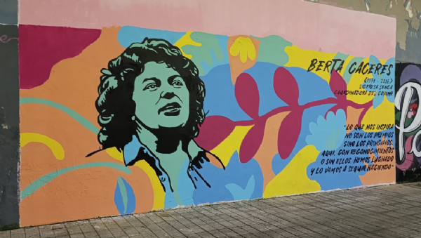 mural berta caceres