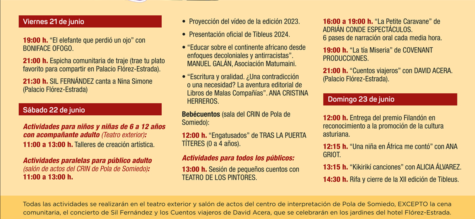 tibleus programa