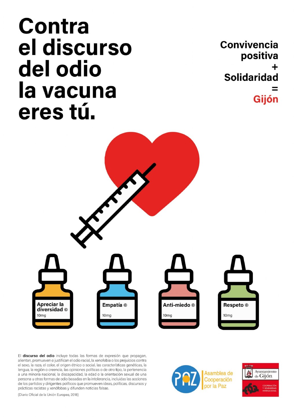 VAcuna contra el odio