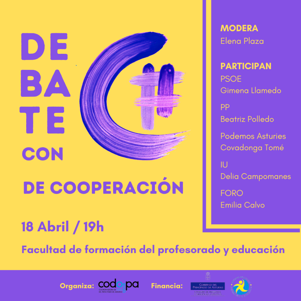 debate con C de cooperacin