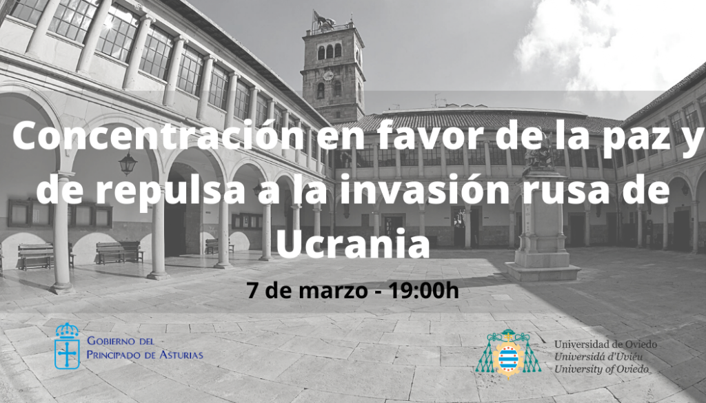 Concentracin por la paz en Ucrania