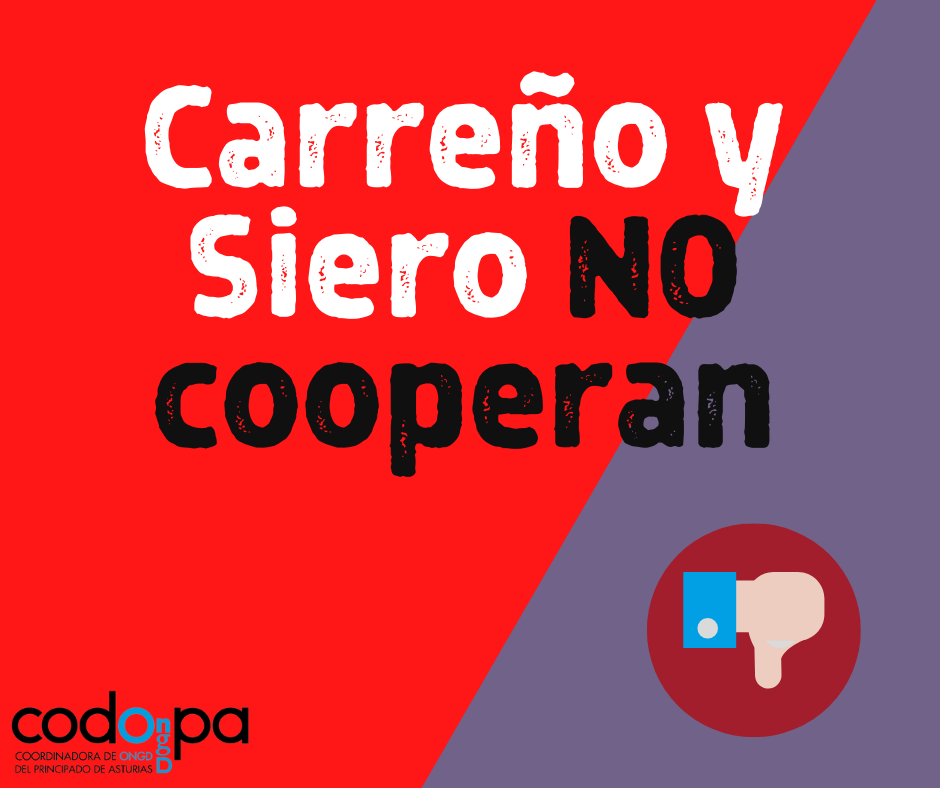 Carreo y Siero no cooperan