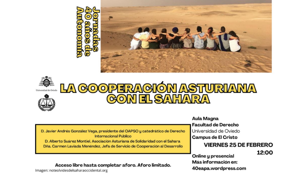 Jornadas: La Cooperacin Asturiana con el Sahara