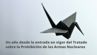 Un ao desde la entrada en vigor del Tratado sobre la Prohibicin de las Armas Nucleares
