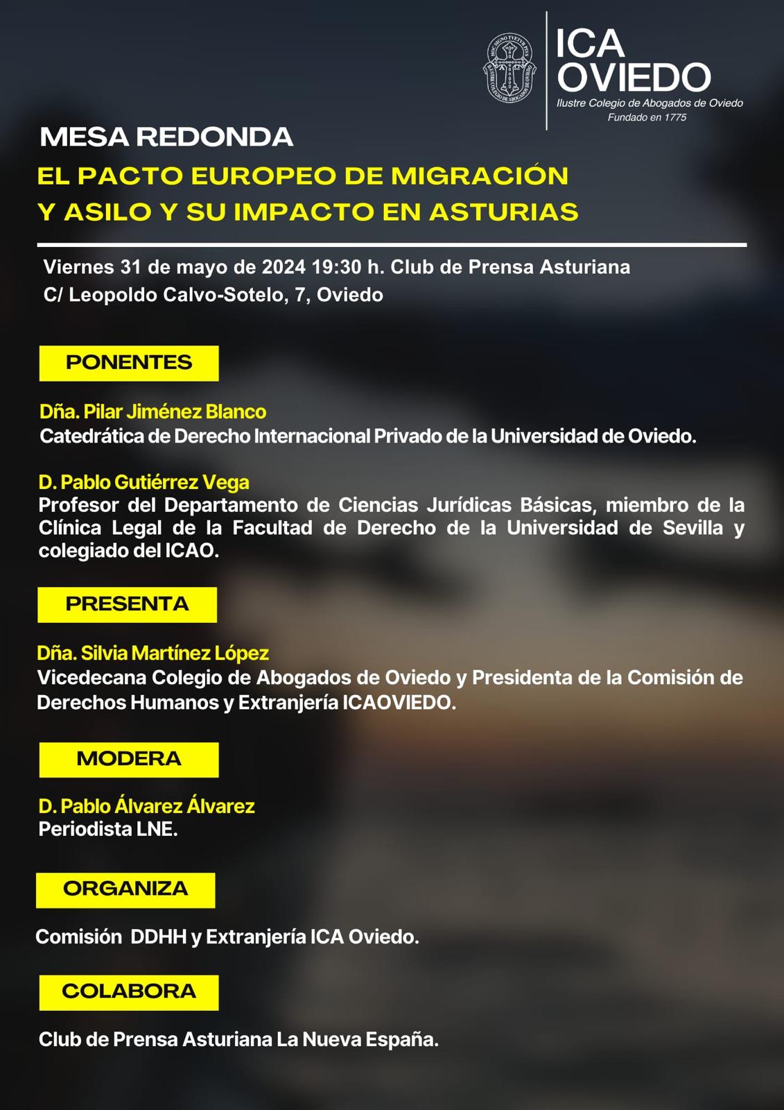 Pacto europeo migracin asilo impacto Asturias