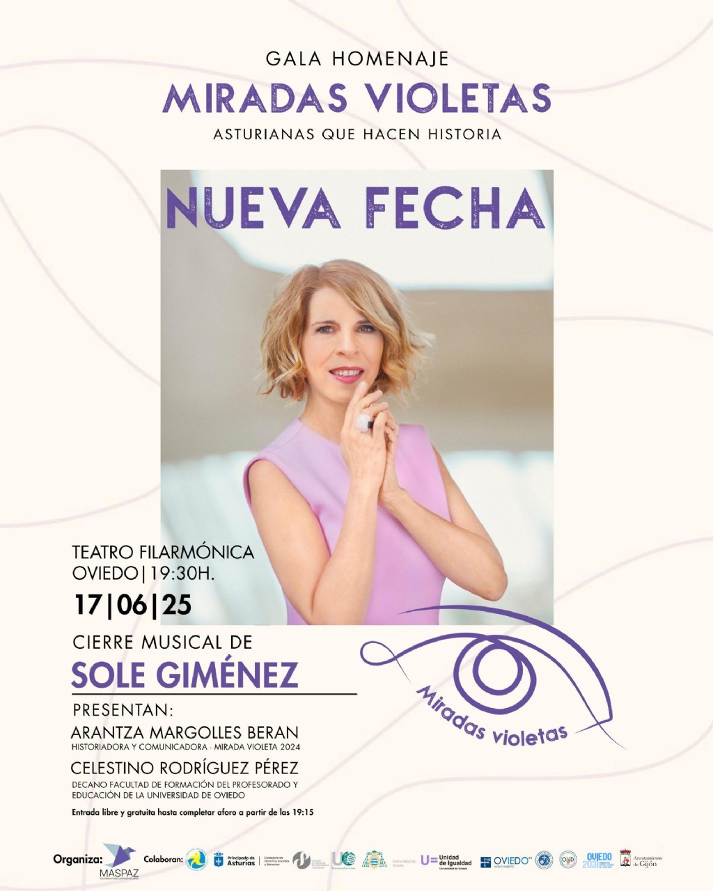 Miradas violetas
