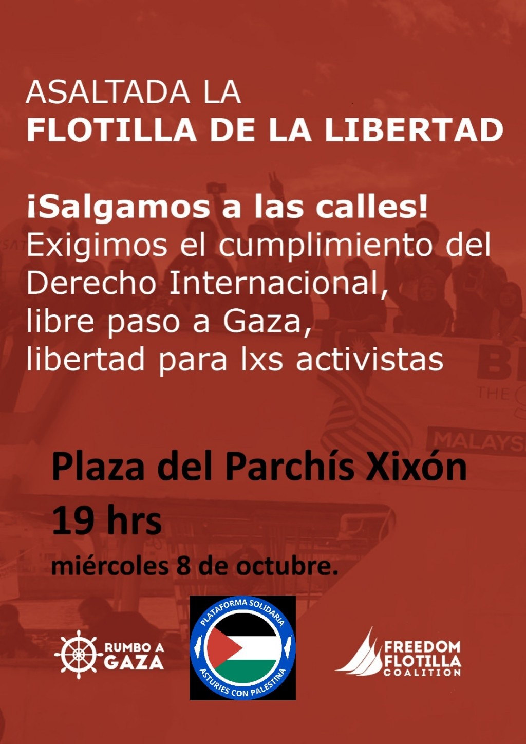 Concentracion urgente Flotilla