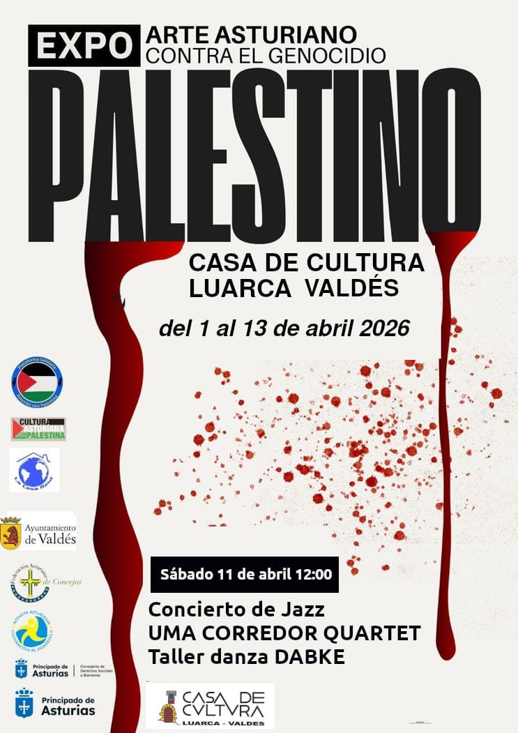 Arte asturiano contra el genocidio