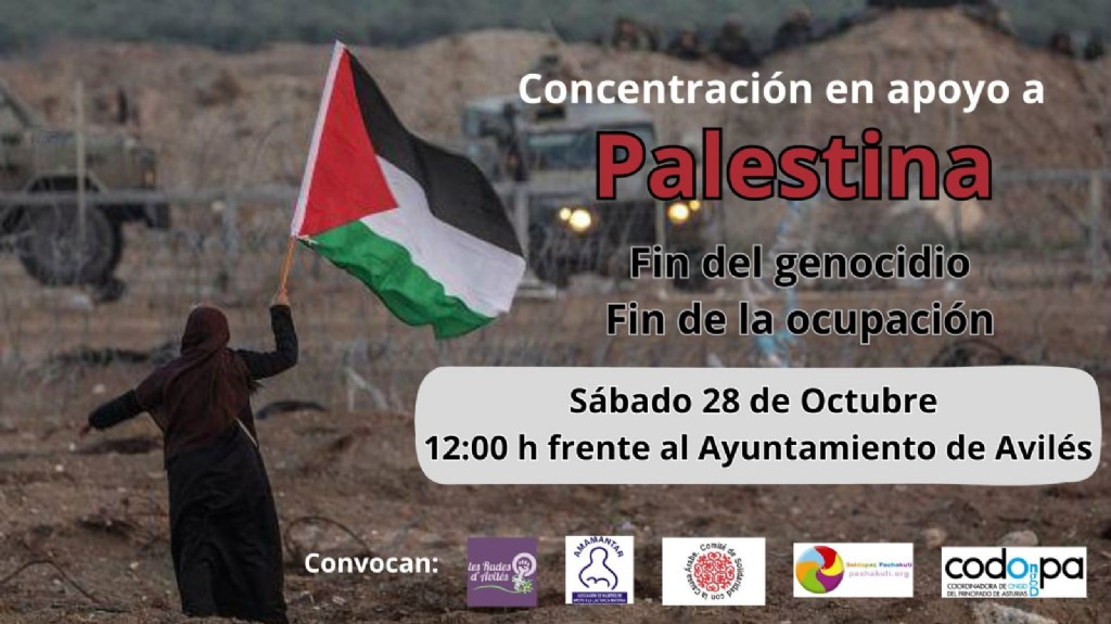 SOLIDARIDAD CON PALESTINA EN AVILES