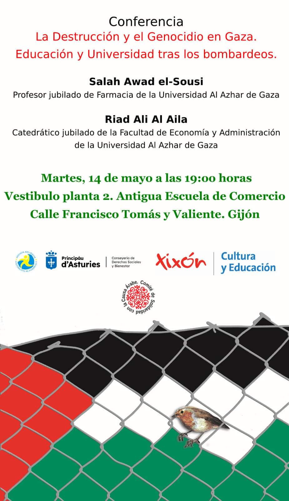 profesores palestinos