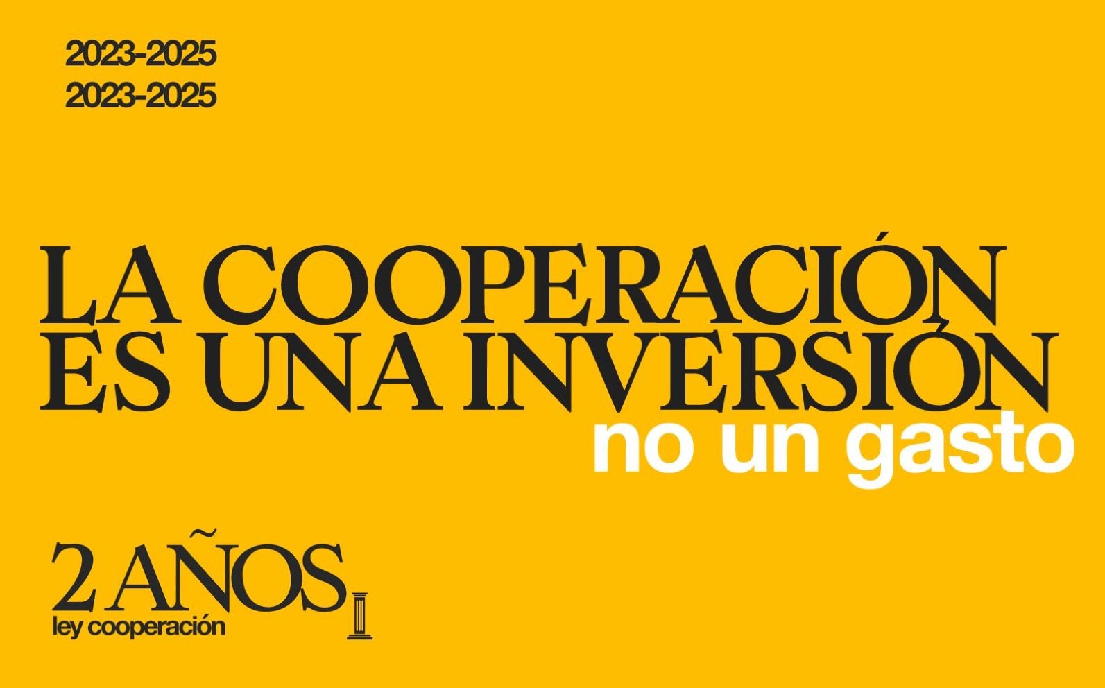 2 aos ley cooperacion