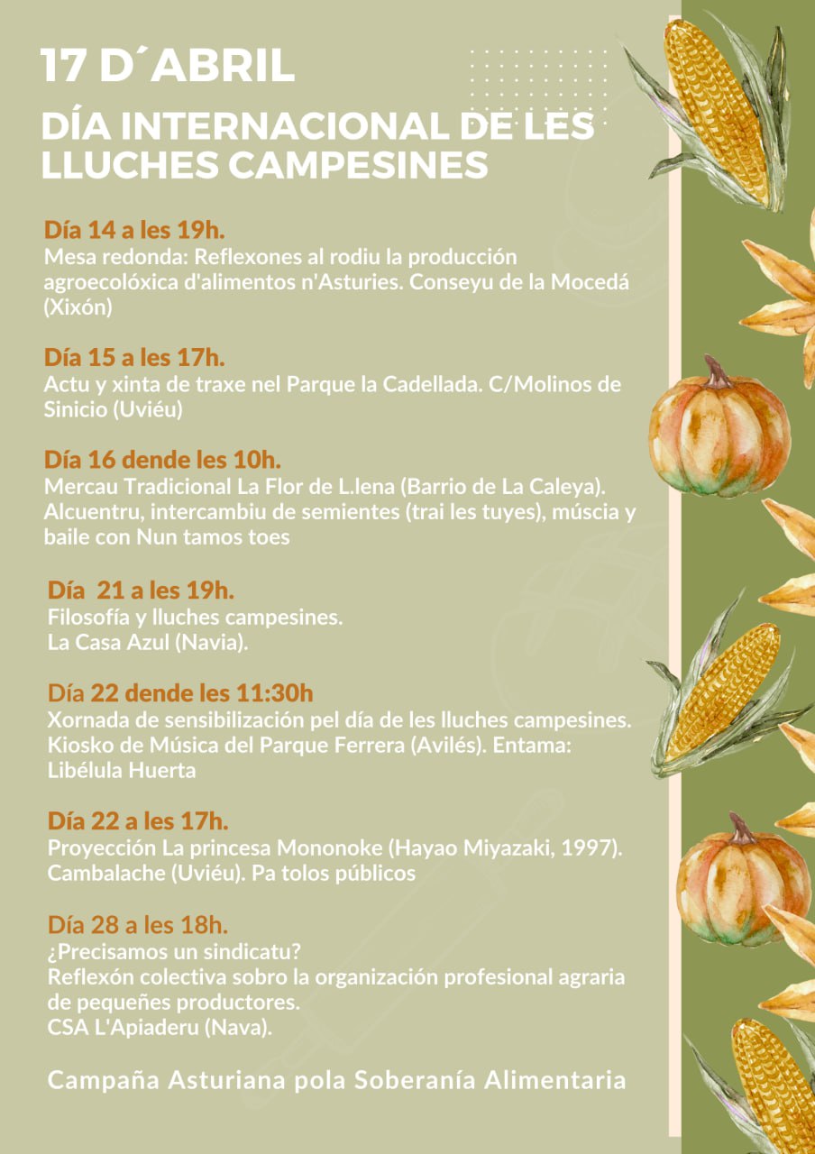 CARTEL LUCHAS CAMPESINAS