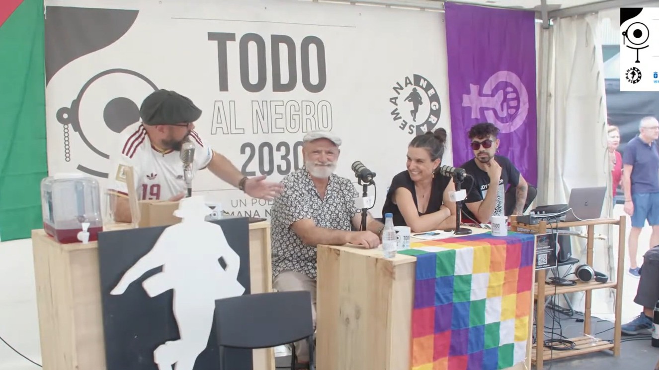 Mayus Ramos en Todo al negro, videopodcast de la Semana Negra