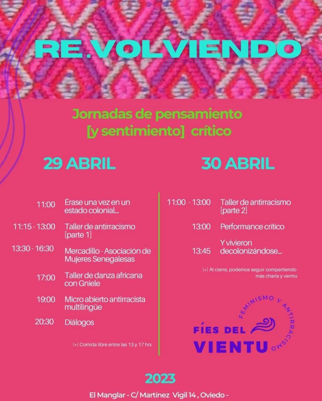 cartel manglar feminista y antiracista