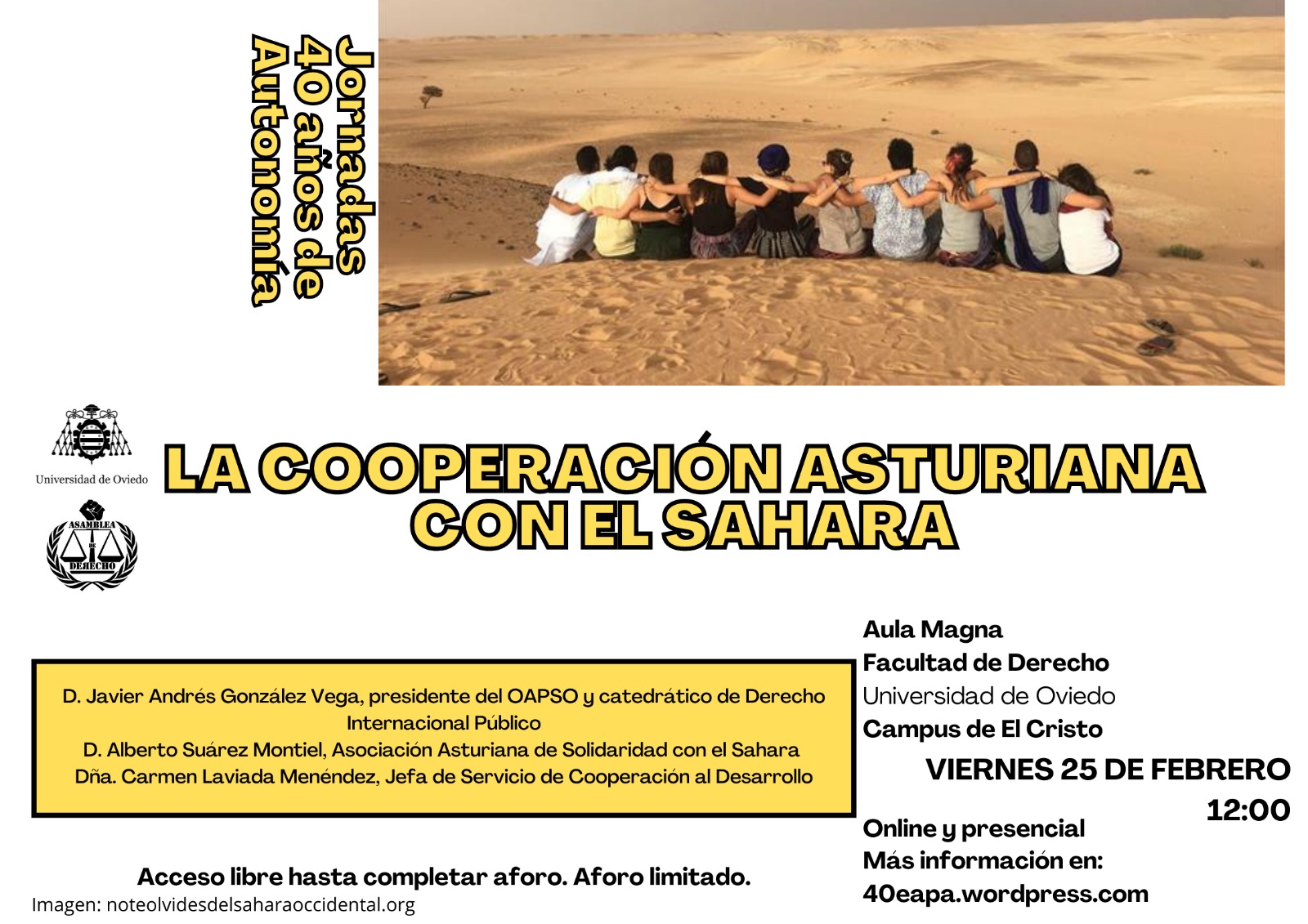 Jornadas: La Cooperacin Asturiana con el Sahara