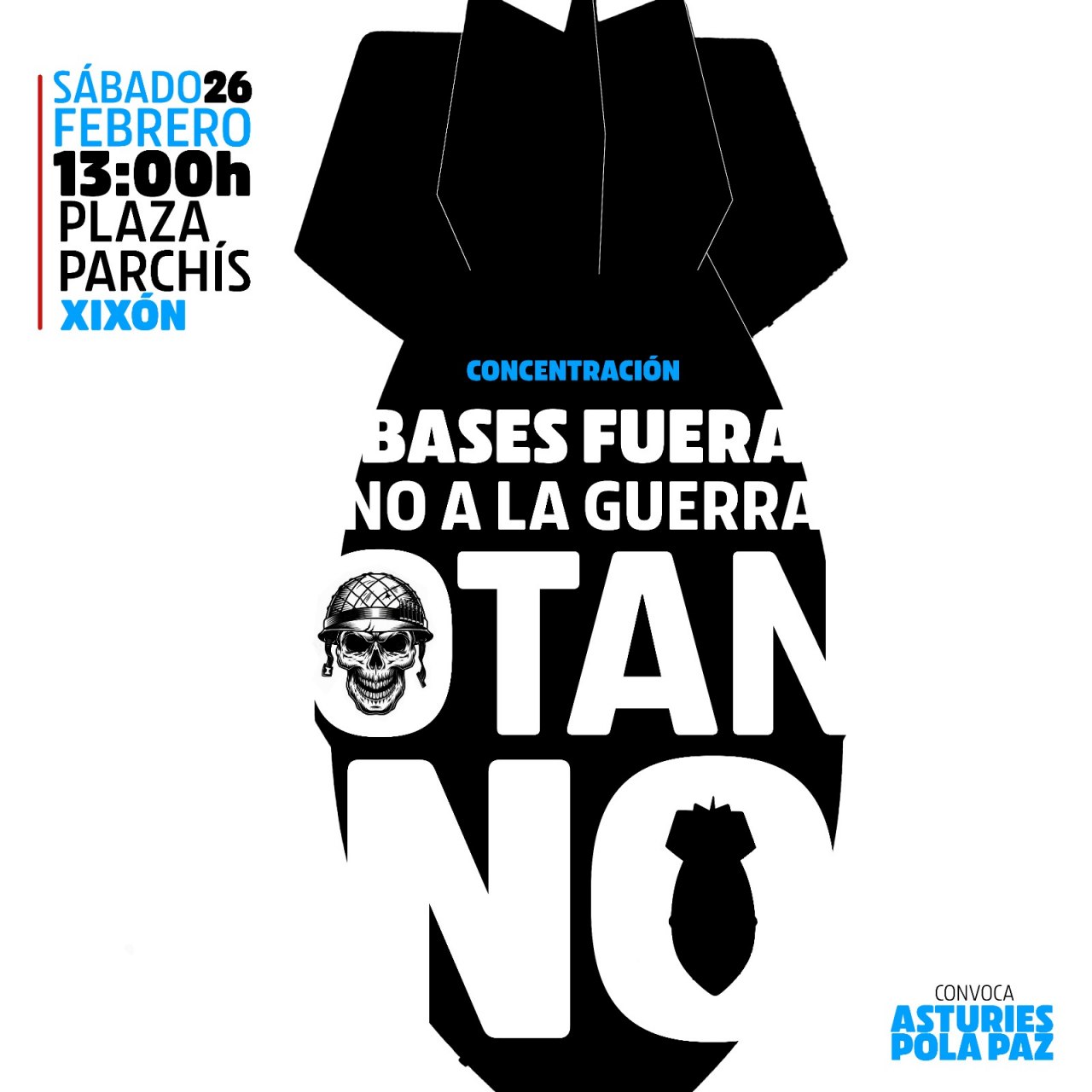 Concentracin: Bases fuera, No a la guerra!