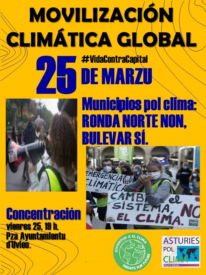 MOVILIZACIN CLIMTICA GLOBAL 25 de marzo