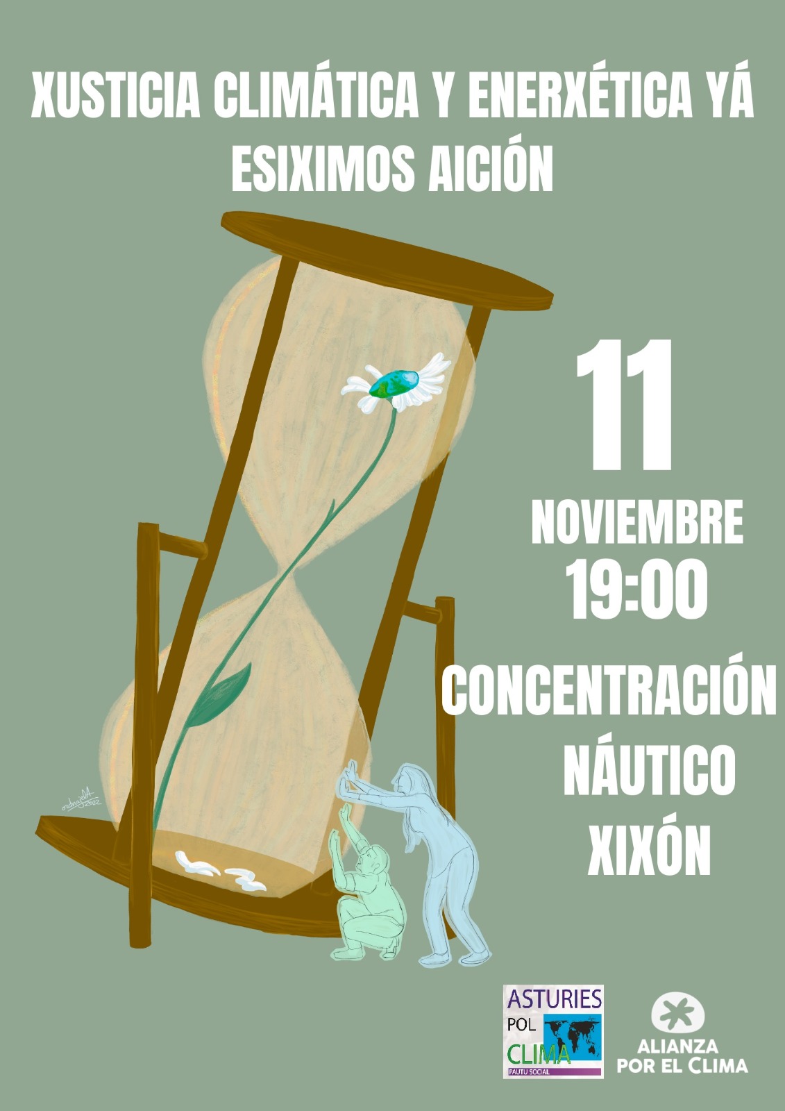 CARTEL CONCENTRACION ASTURIES POL CLIMA