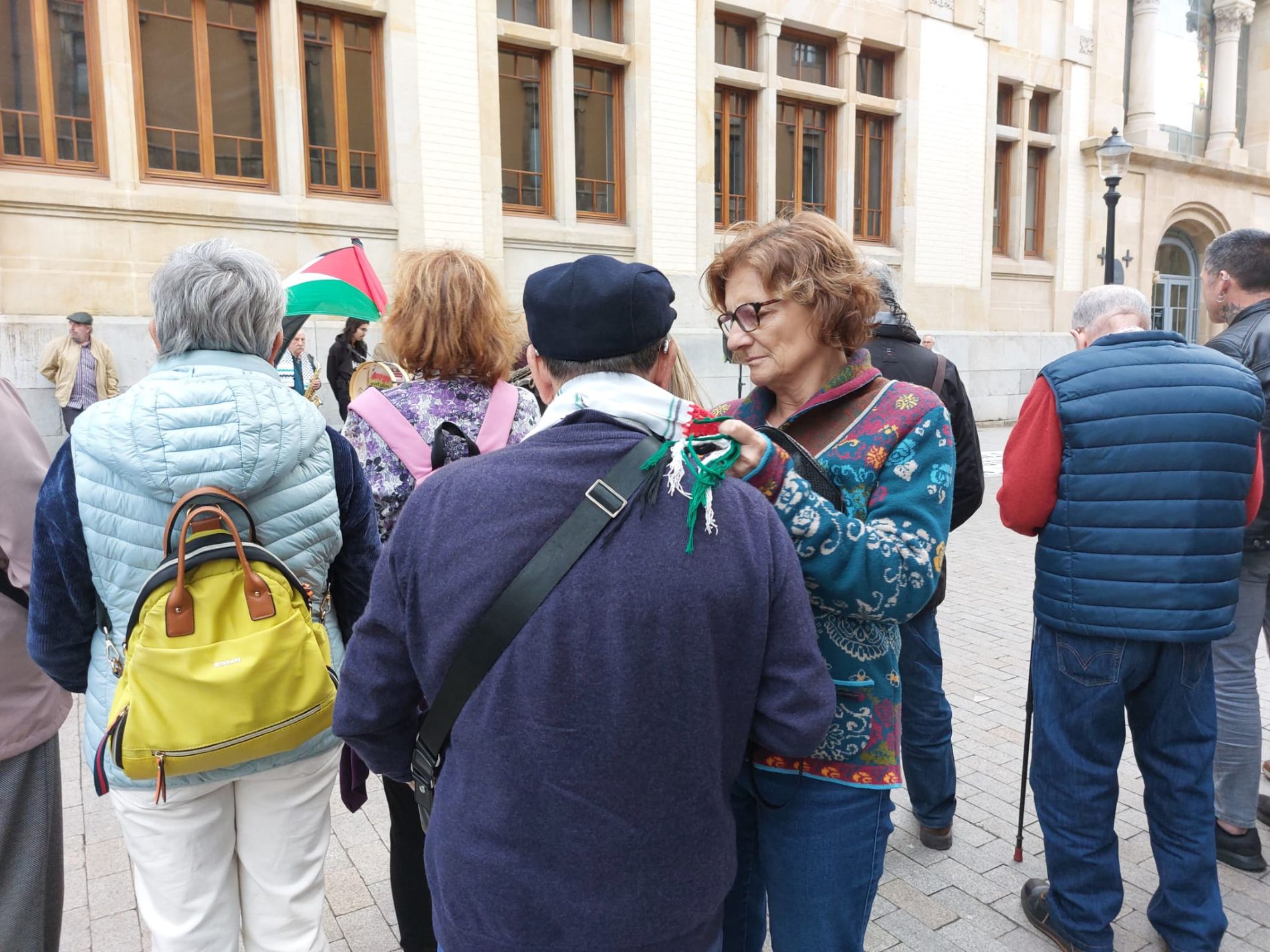 bufanda palestina en gijon