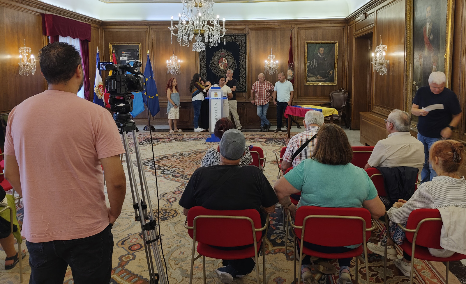 Recibimiento Avil�s PAV