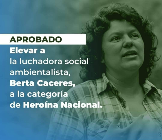 Berta Cceres, lideresa indgena