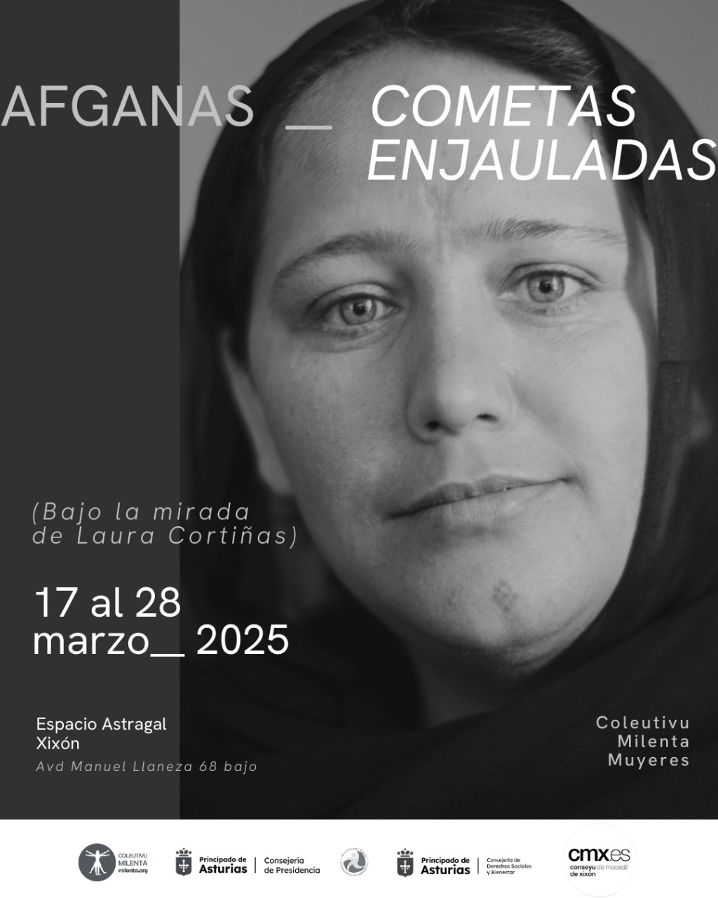 Afganas cometas enjauladas