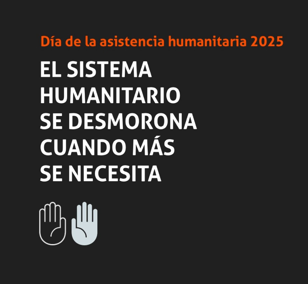 Da asistencia humanitaria