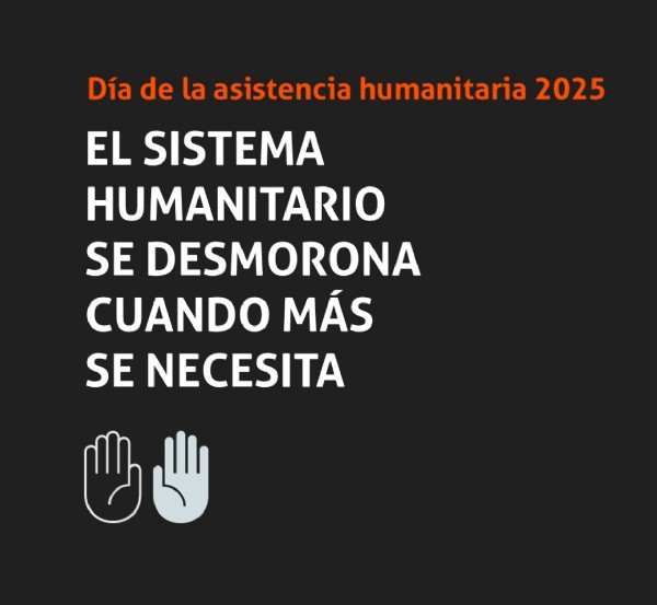 Da asistencia humanitaria
