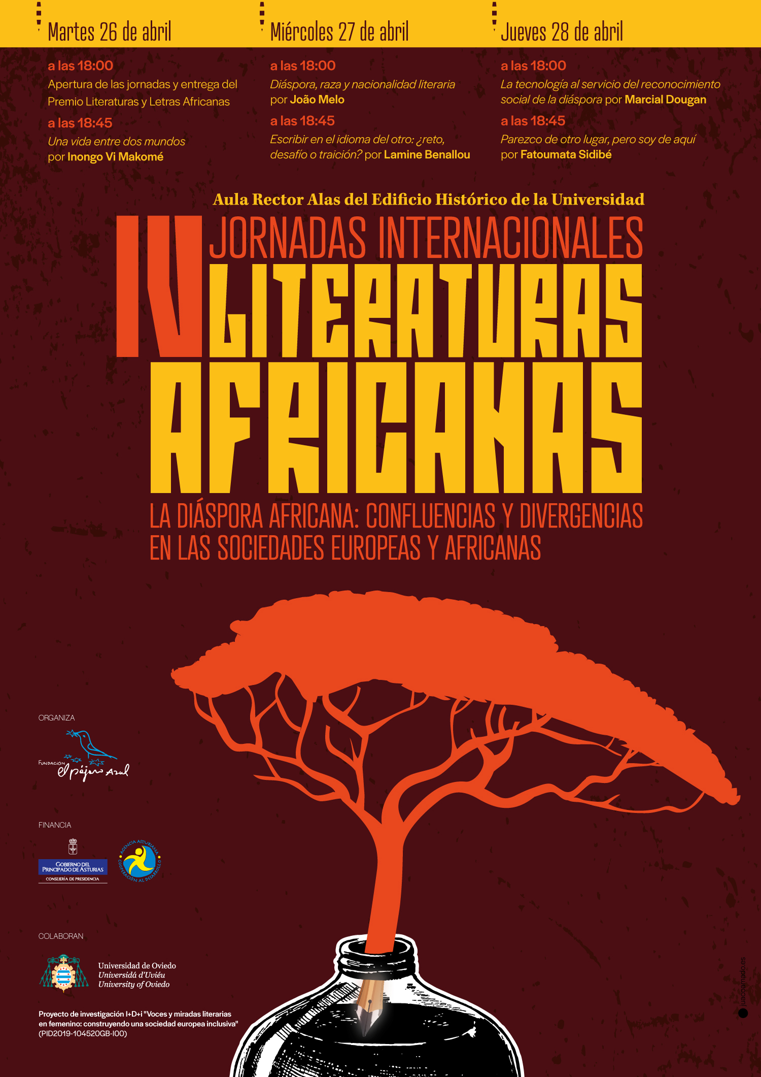 IV Jornadas Internacionales de Literaturas Africanas