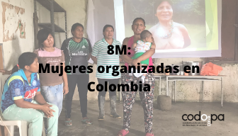 8M: mujeres organizada en Colombia