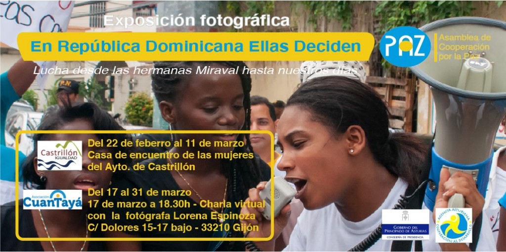 Gijón y Castrillón acoge muestra fotográfica sobre la lucha contra la violencia de género en República Dominicana